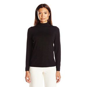 Pendleton Silk Blend Mock Neck Sweater